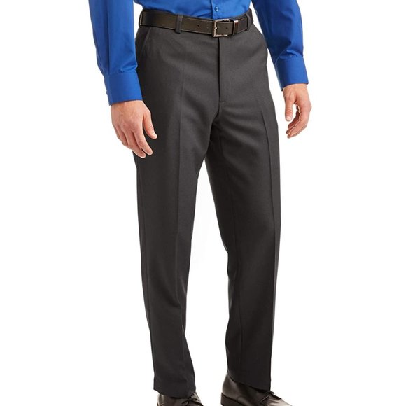 George Men's Flat Front Dress Pant - Picture 8 of 8